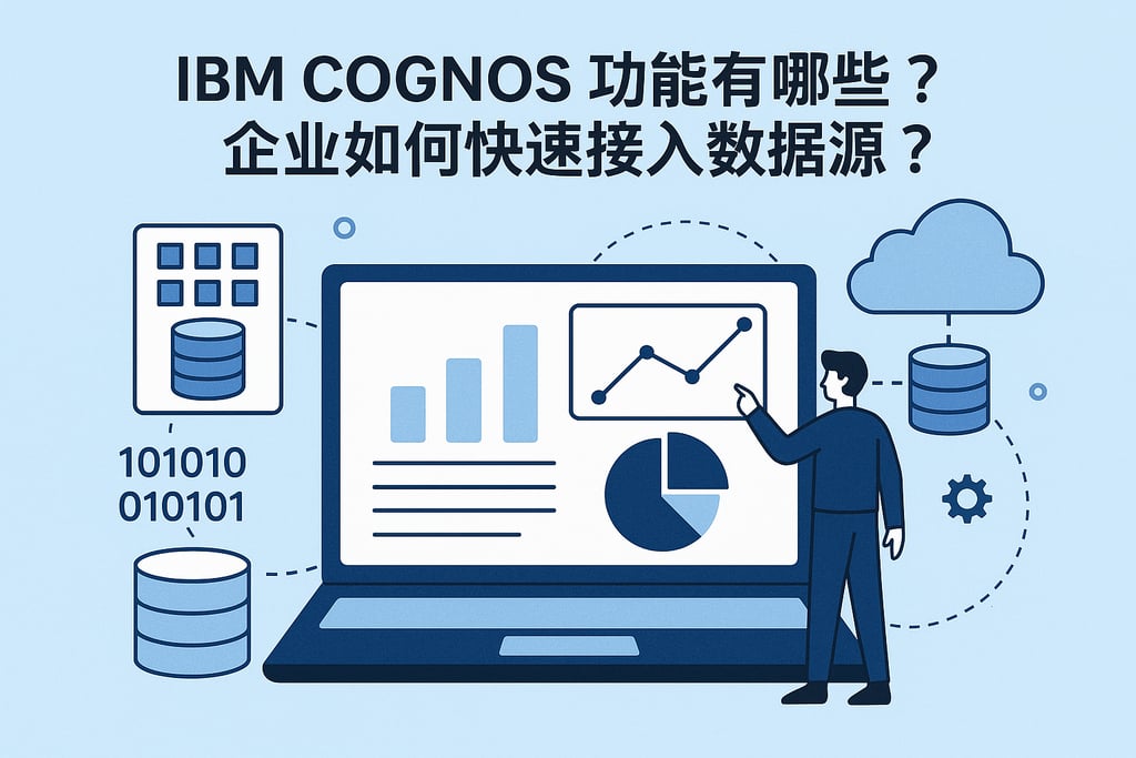 IBM Cognos功能有哪些？企业如何快速接入数据源？
